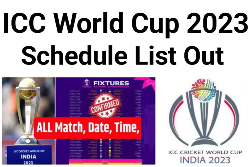 Icc World Cup 2023 Schedule