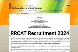 RRCAT Recruitment 2024